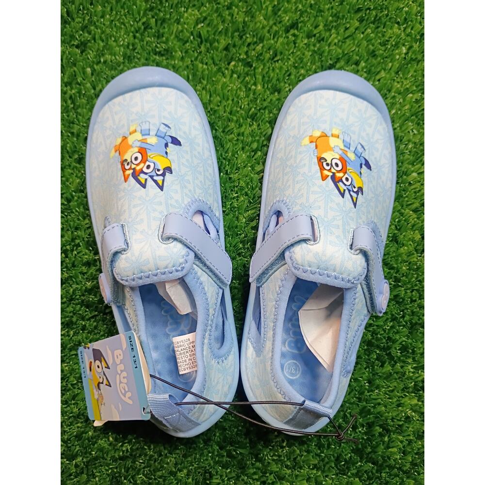 Bluey & Bingo Toddler Water Shoes - NWT Size 13/1 - Picture 4 of 6